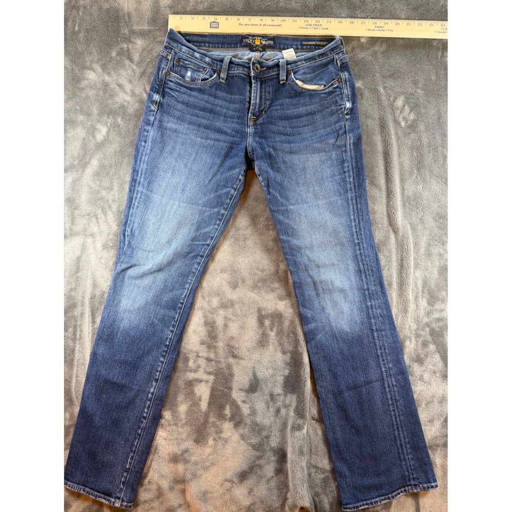 Lucky Brand Classic Rider Bootcut Jeans Womens Size 29 Medium Wash Denim
